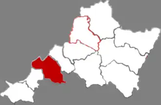 Пинъяо на карте