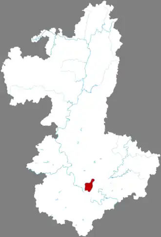 Чэнчжун на карте