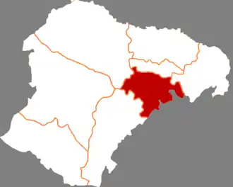 Эджэн-Хоро-Ци на карте