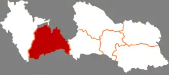 Чжуанлан на карте