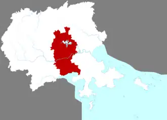 Чэнсян на карте