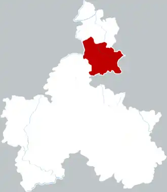 Фуцюань на карте