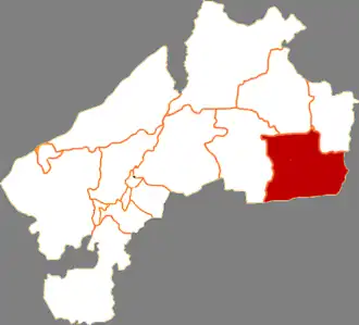 Байцюань на карте