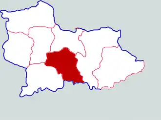 Суйян на карте