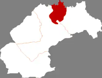 Нинцзян на карте