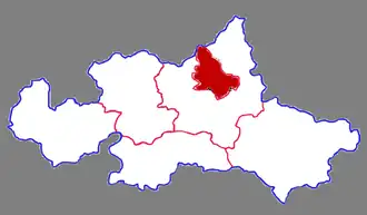 Тайшань на карте