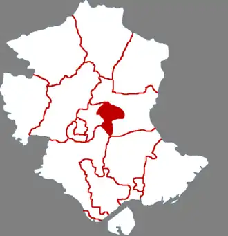 Гуе на карте