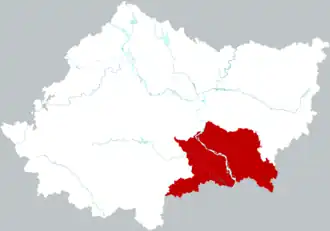 Ичэн на карте