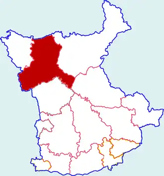 Биньчжоу на карте