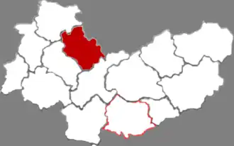 Шэньчи на карте