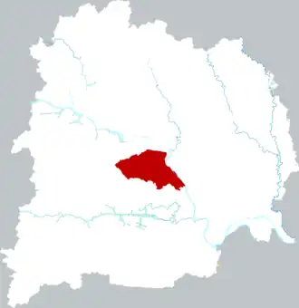 Дяньцзюнь на карте