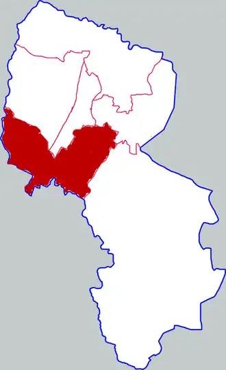 Юннин на карте