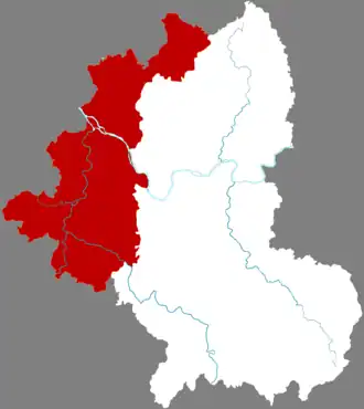 Юйцзян на карте