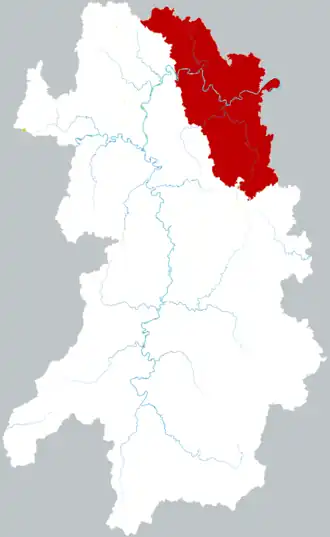 Циян на карте