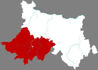 Лодин на карте