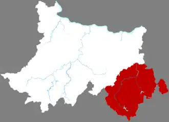 Синьсин на карте