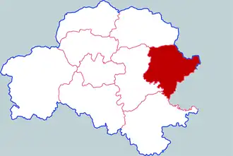 Пинъюй на карте