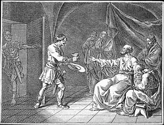 Гравюра «Смерть Сократа» Д. Ходовецкого (1726—1801)