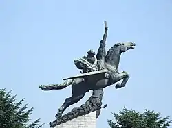 Монумент Чхоллима на холме Мансу в Пхеньяне