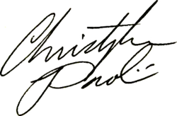 Изображение автографа