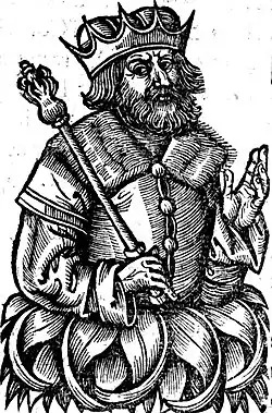 Гравюрный портрет 1519 г.