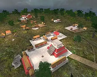 Реконструкция одной из архитектурных групп в Чунчукмиле