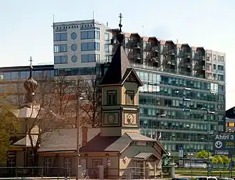 Вид на церковь св. Симеона и Анны и Адмиральский дом