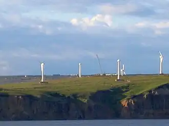 Ветрогенераторы на мысе Обсервации
