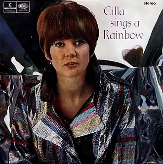 Обложка альбома Силлы Блэк «Cilla Sings a Rainbow» (1966)
