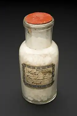 Кристаллы сульфата цинхонина