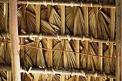 Внутренняя часть палапы