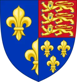 Герб Марии как королевы Франции