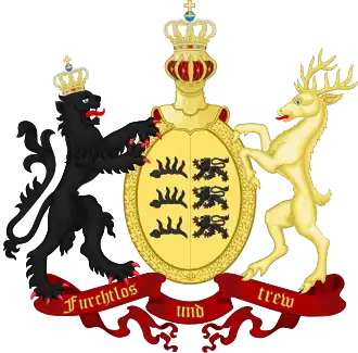 Герб королевства Вюртемберг