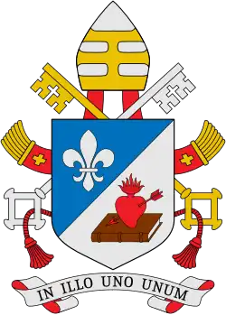 Герб папы римского Льва XIV