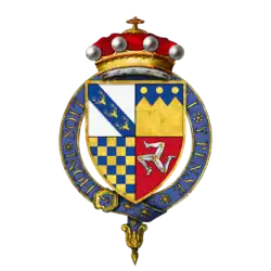 Герб сэра Джорджа Стэнли, 9-го барона Стрейнджа