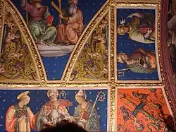 Фрески в Коллегио-ди-Камбио. Между 1452 и 1457. Перуджа