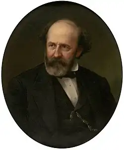 Портрет работы Стивена Шоу, 1872 год