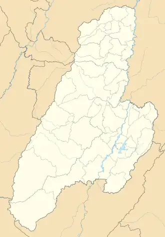 Толима на карте