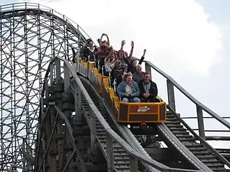 Деревянные горки «Колоссос»