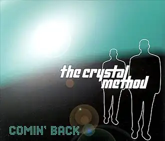 Обложка сингла The Crystal Method «Comin’ Back» (1998)