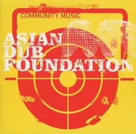 Обложка альбома Asian Dub Foundation «Community Music» (2000)