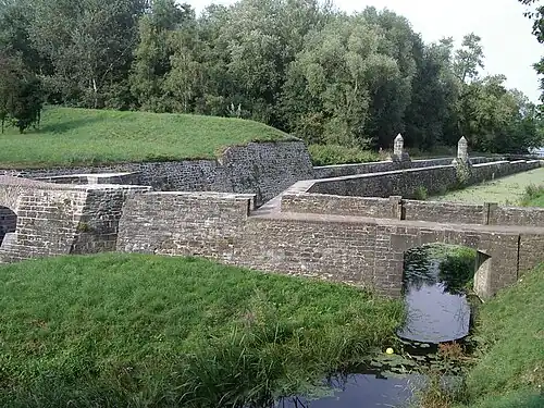 Остатки фортификационных укреплений Вобана