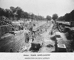 Строительство станции (1903 год)