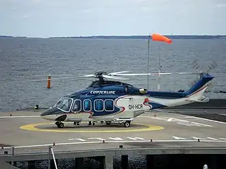 Вертолётная площадка в 2008 году