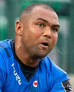 Хендрикс в финале Про14 19 июня 2021 года между «Бенеттоном» и «Буллз»