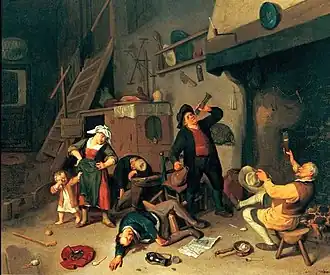 К. Дусарт. Пьяницы