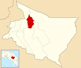 Альварадо на карте