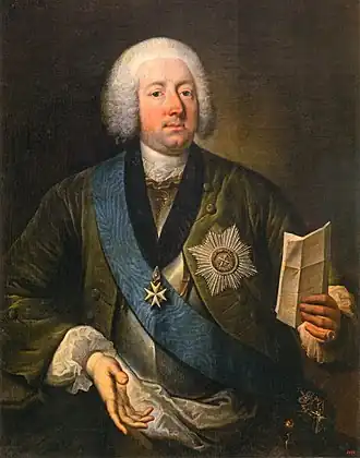 Портрет Морица Карла Линара, фаворита российской правительницы Анны Леопольдовны