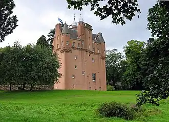 Замок Крейгивар, Шотландия