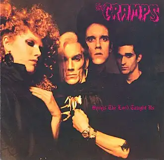 Обложка альбома The Cramps «Songs the Lord Taught Us» (1980)